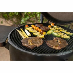 Pit Boss Champion Barrel Charcoal Smoker, Mahogany -Out Griller Shop 10796 ls1