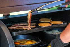 Pit Boss 10" X 20" Cast Iron Griddle -Out Griller Shop 10x20 Griddle Top Lifestyle Breakfast