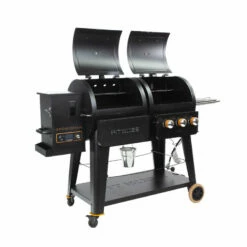 Pit Boss Sportsman 1230 Pellet/Gas Combo Grill -Out Griller Shop 1230 1