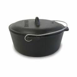 Pit Boss 12in Cast Iron Camp Oven -Out Griller Shop 12incamp2