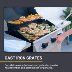 3-BURNER GAS GRILL CLAY -Out Griller Shop 182a4d9754e41b5ba8629ac8c7f4c574 463732923