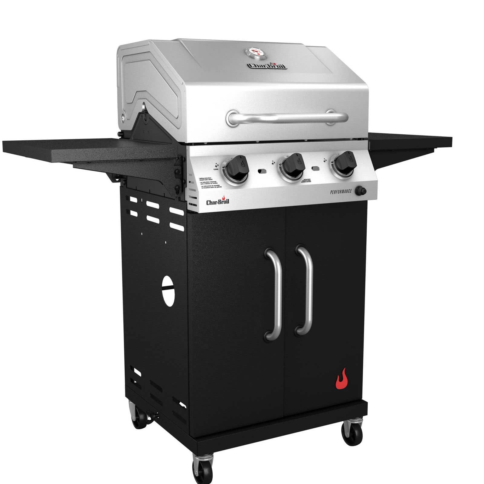 3-BURNER GAS GRILL BLACK 6 3-BURNER GAS GRILL BLACK - Image 4