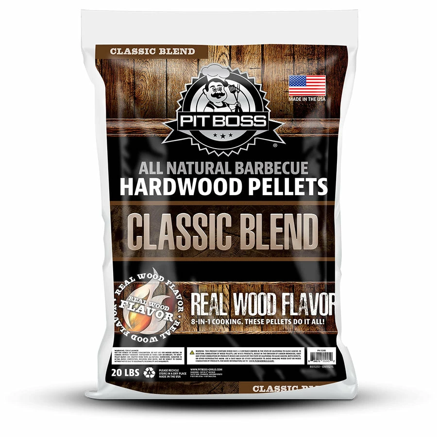 Pit Boss 20 Lb Classic Blend Hardwood Pellets 3 Pit Boss 20 Lb Classic Blend Hardwood Pellets