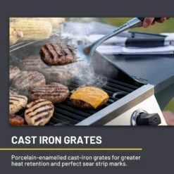 3-BURNER GAS GRILL BLACK 20 3-BURNER GAS GRILL BLACK -Out Griller Shop 2663d2ace47edc6eb8df7e09fa86c786 463732623