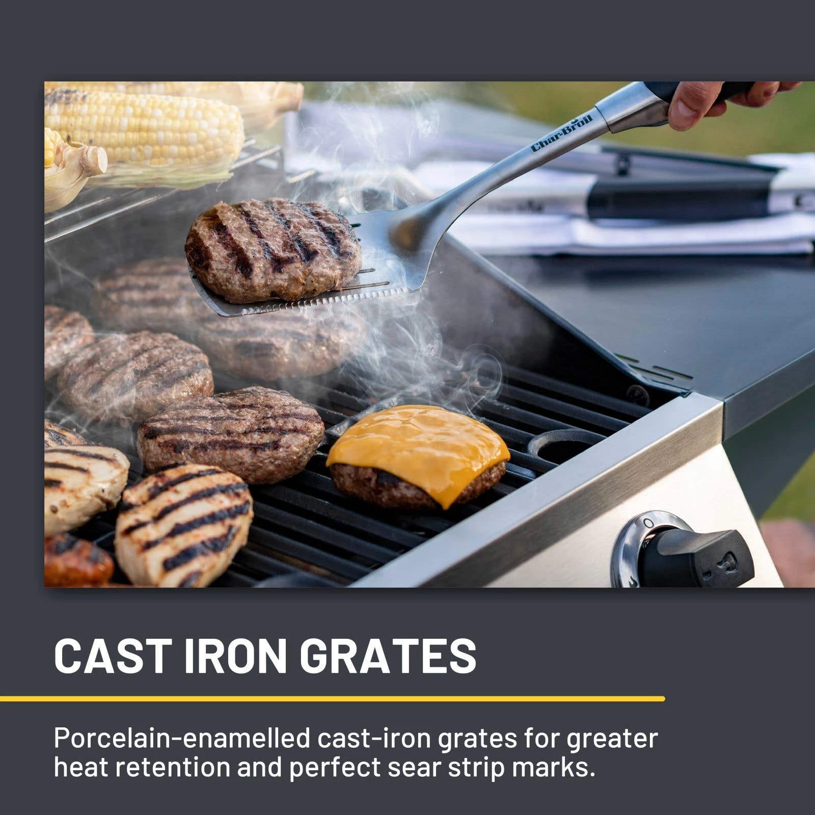 3-BURNER GAS GRILL BLACK 11 3-BURNER GAS GRILL BLACK - Image 9