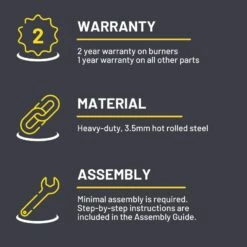 22" 2B Tabletop Griddle, Cover & Adapter Bundle -Out Griller Shop 39d92f78f6479c1b2f4caba45175594e 463670023