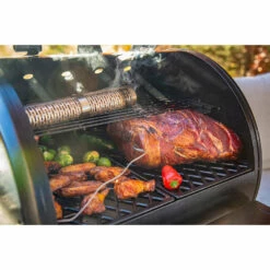 Oval Expanding Tube Smoker - 7-12in -Out Griller Shop 40081 ls1