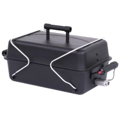 1-Burner Deluxe Portable Propane Gas Table Top Grill In Black -Out Griller Shop 49de7856ea87ac5703cc4357e4660473 465620011