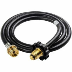 Propane Adapter Kit - 1 Lb. To 20 Lb. Tank - 5 Ft. Hose