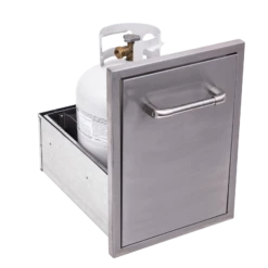 LP Tank And Trash Drawer -Out Griller Shop 658dffa33ee8f4fee462250139568bc2 463641319