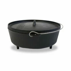 Pit Boss 14in Cast Iron Dutch Oven -Out Griller Shop 68011 angle