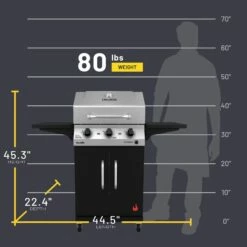 3-BURNER GAS GRILL BLACK 17 3-BURNER GAS GRILL BLACK -Out Griller Shop 6961181a97e7d5d93018c7d7c91bb1d4 463732623