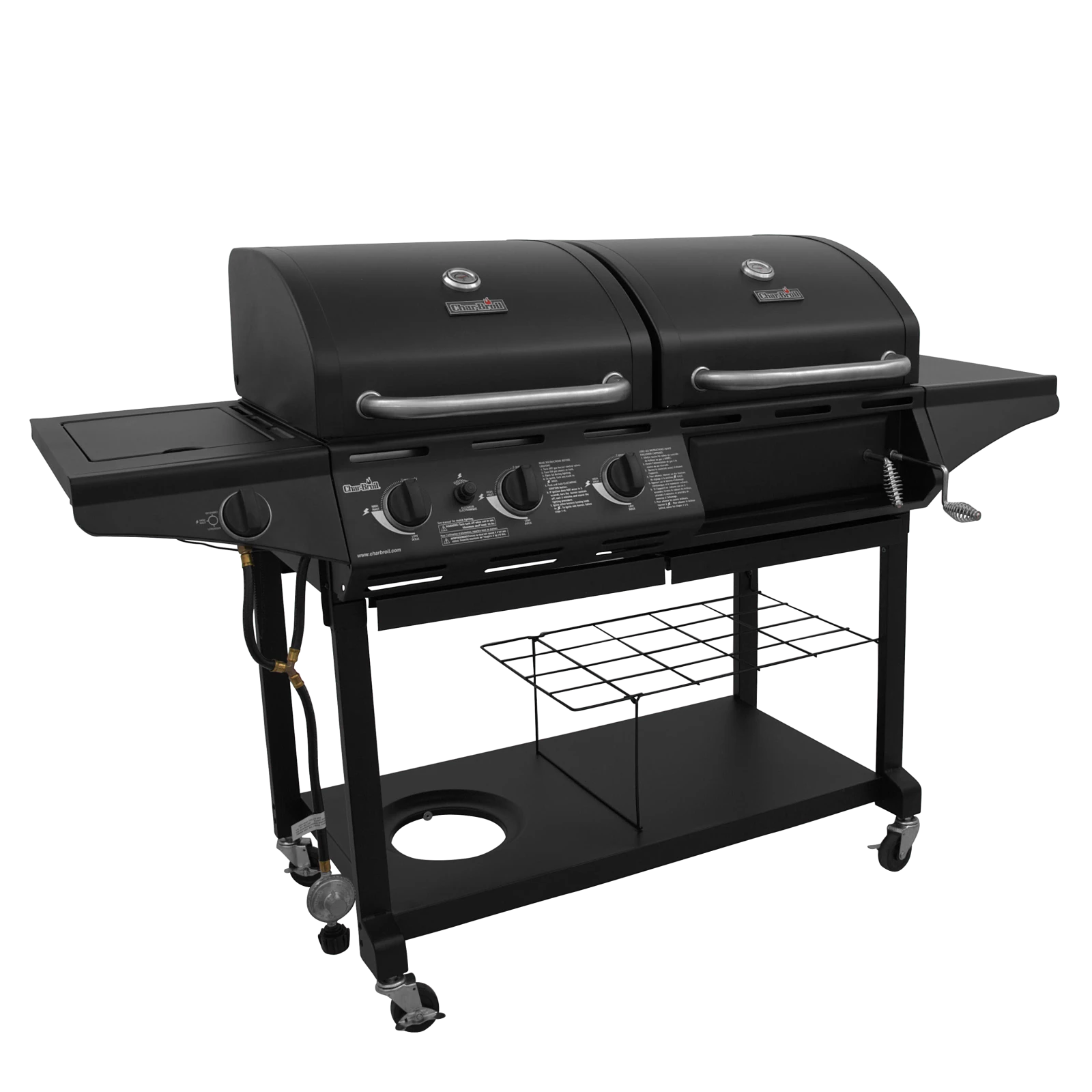 Deluxe Charcoal & Gas Combo Grill 8 Deluxe Charcoal & Gas Combo Grill - Image 6