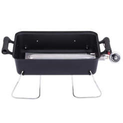 1-Burner Deluxe Portable Propane Gas Table Top Grill In Black -Out Griller Shop 6ceafd897220a113b4fd209232ebf892 465620011