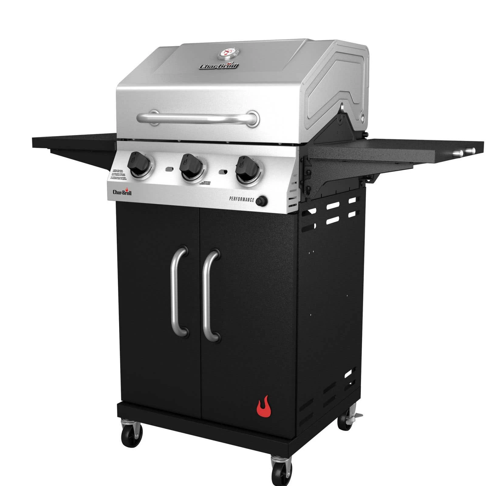 3-BURNER GAS GRILL BLACK 5 3-BURNER GAS GRILL BLACK - Image 3