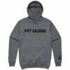 Men’s Gunmetal Heather Logo Hoody - S 2 Men’s Gunmetal Heather Logo Hoody - S -Out Griller Shop Gunmetal Logo primary