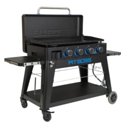 Pit Boss 4-Burner Ultimate Lift-Off Griddle -Out Griller Shop PB4BGD2 RightFacing Open