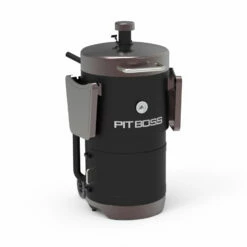 Pit Boss Champion Barrel Charcoal Smoker, Mahogany -Out Griller Shop PBV24CB 3