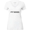 Pit Boss Women’s White Heather Logo T-Shirt - XS