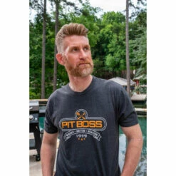 Pit Boss Tools Of The Trade Men’s T-Shirt - Charcoal Heather - S -Out Griller Shop PitBossAmbassadorsMartySmithApparel 14