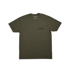 Pit Boss Vertical Flag Men’s T-Shirt - Military Heather Green - S -Out Griller Shop PitBossApparel2021ShirtsStudio2077