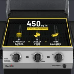 3-BURNER GAS GRILL BLACK 18 3-BURNER GAS GRILL BLACK -Out Griller Shop d2b3322409b6e0683c22a8f78f22303d 463732623