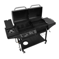 Deluxe Charcoal & Gas Combo Grill 10 Deluxe Charcoal & Gas Combo Grill -Out Griller Shop d42d497f50c622a5adf9df46b985f5f1 463714514