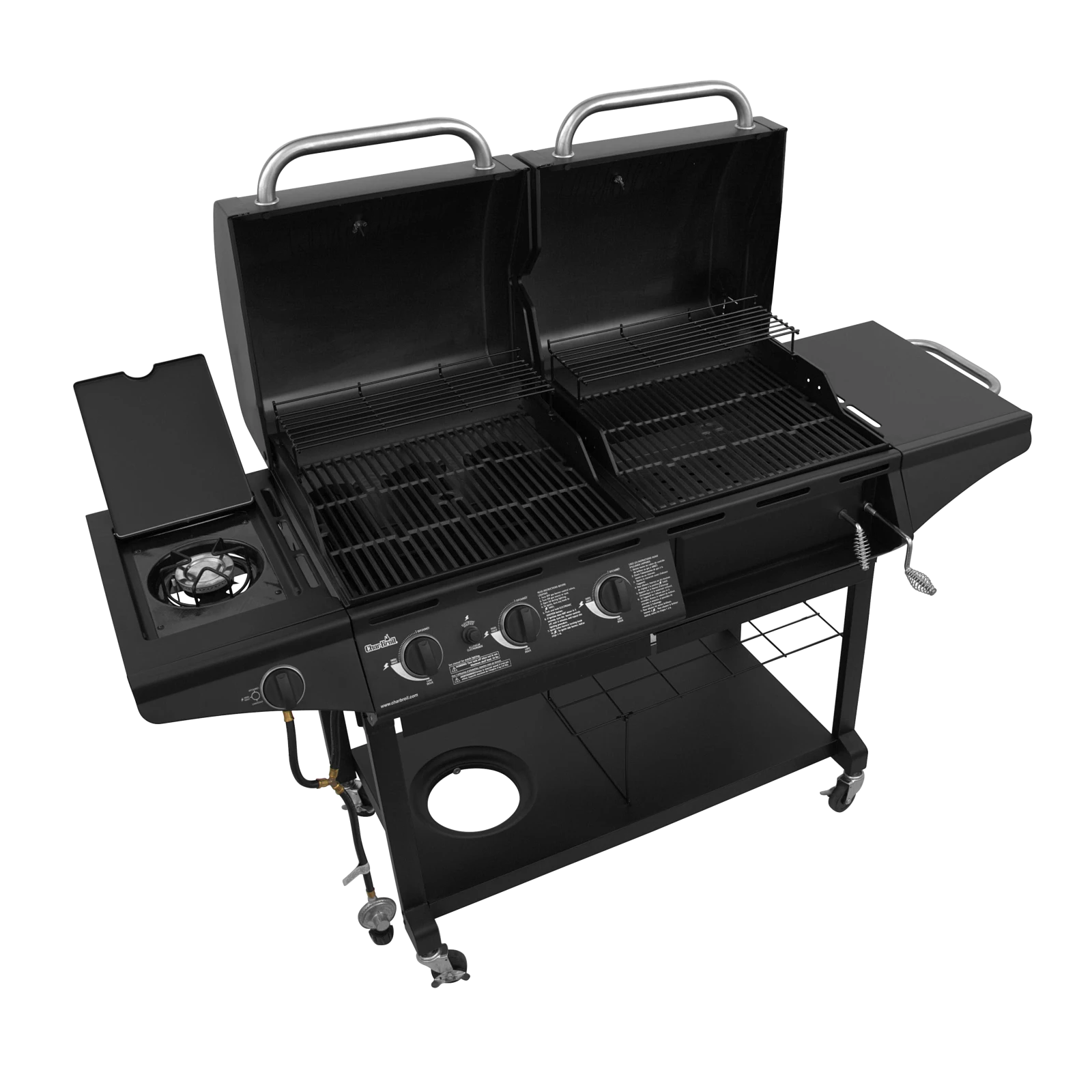 Deluxe Charcoal & Gas Combo Grill 5 Deluxe Charcoal & Gas Combo Grill - Image 3