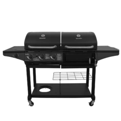 Deluxe Charcoal & Gas Combo Grill