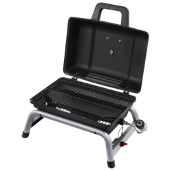 1-Burner Portable Propane Gas Grill In Black -Out Griller Shop e9c7a0b2c332144ad428f4ab6bb148ad 17402049