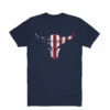 Pit Boss American Bull Men’s T-Shirt - Navy Heather - M