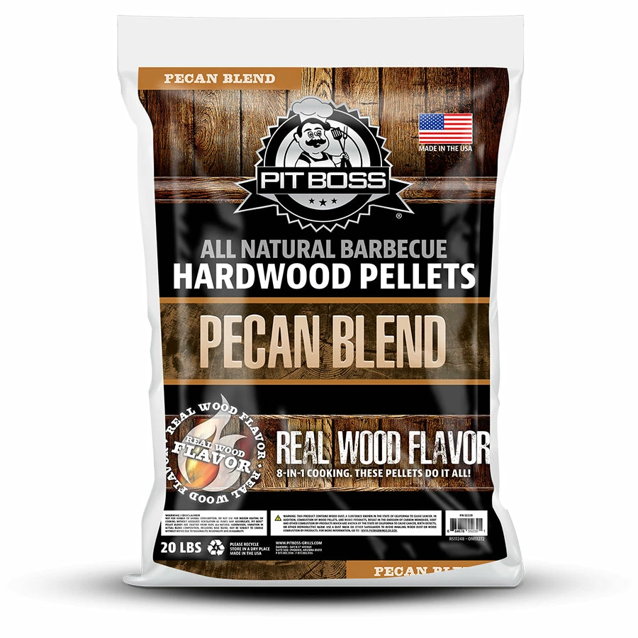 Pit Boss 20 Lb Pecan Blend Hardwood Pellets 3 Pit Boss 20 Lb Pecan Blend Hardwood Pellets